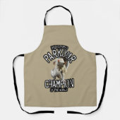 Parkour Eekhoorn - grappig freerunning Schort (Voorkant)