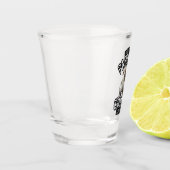 Parkour Eekhoorn - grappig freerunning Shot Glas (Links)