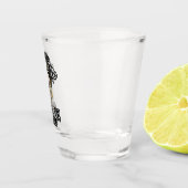 Parkour Eekhoorn - grappig freerunning Shot Glas (Rechts)