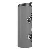 Parkour Eekhoorn - grappig freerunning Thermosbeker (Gedraaid links)