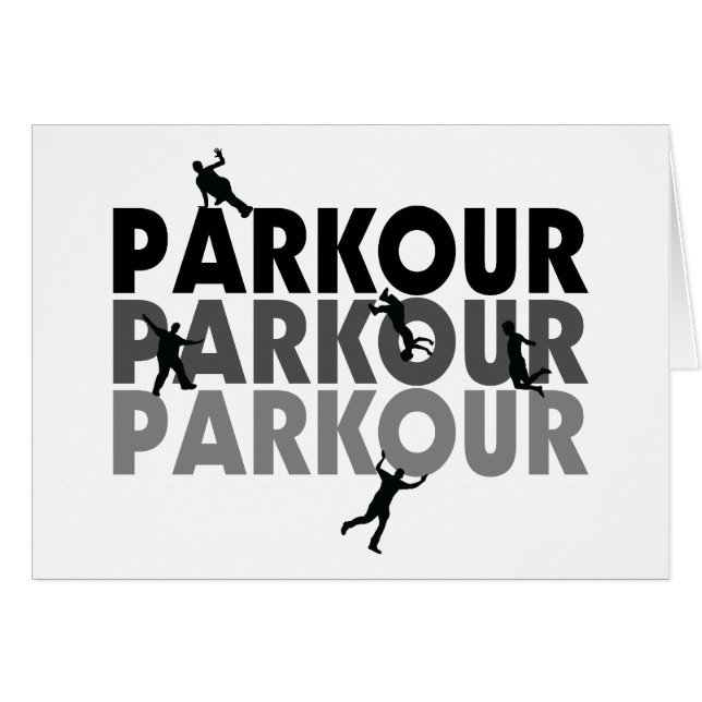 Parkour Free Runing (Voorkant Horizontaal)