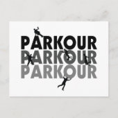 Parkour Free Runing Briefkaart (Voorkant)