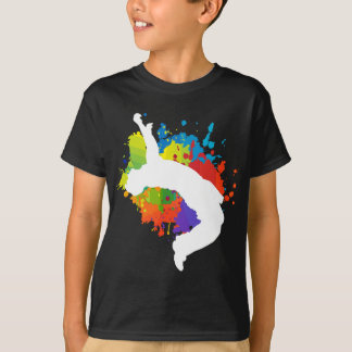 Parkour Free Runing Jumping City Ninja Gift T-shirt