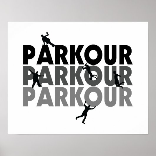 Parkour Free Runing Poster (Voorkant)