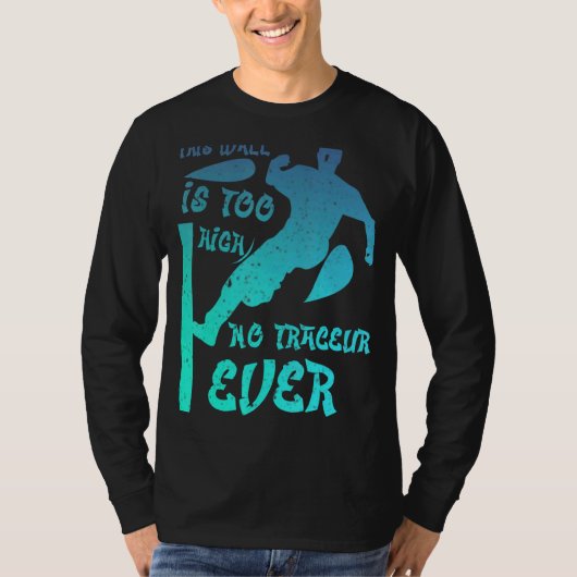 Parkour Free Runing Training Traceur 1 T-shirt (Voorkant)