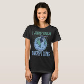 Parkour Free Runing Training Traceur T-shirt (Voorkant volledig)