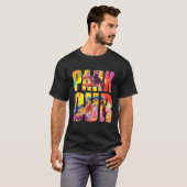 Parkour Free Running Acrobat Stunts T T-shirt (Voorkant volledig)