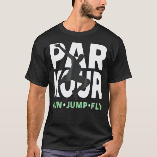 Parkour Free Running Traceur Parkour T-shirt (Voorkant)