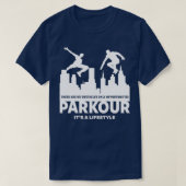PARKOUR FREERUNING TRACEUR 2 T-SHIRT (Design voorkant)