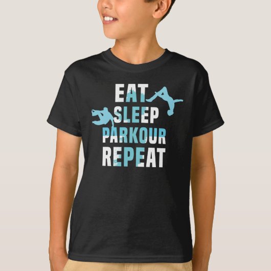 Parkour Freerunner Freerunning Parkour Runner T-shirt (Voorkant)