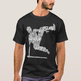 Parkour Freerunner Freerunning Traceur Kinder Mann T-shirt