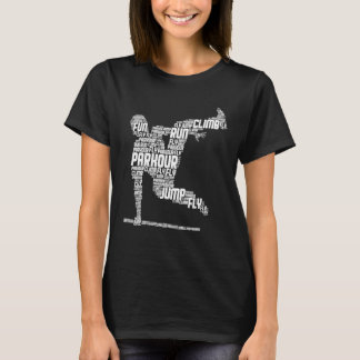 Parkour Freerunner Freerunning Traceur Kinder Mann T-shirt