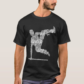Parkour Freerunner Freerunning Traceur Kinder Mann T-shirt