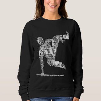 Parkour Freerunner Freerunning Traceur Kinder Mann Trui
