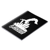 Parkour Freerunner Parkour Runner Notitieboek (Linkerzijde)