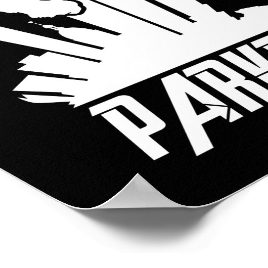 Parkour Freerunner Parkour Runner Poster (Hoek)