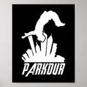 Parkour Freerunner Parkour Runner Poster (Voorkant)