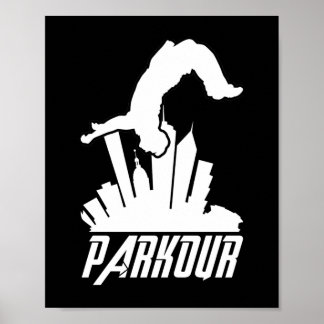 Parkour Freerunner Parkour Runner Poster