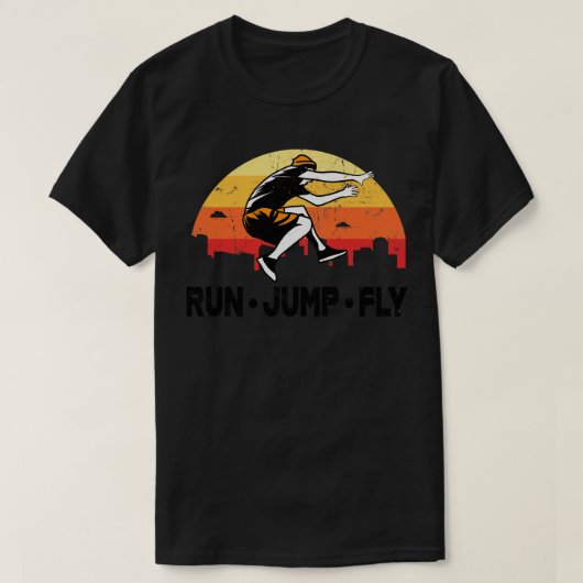 Parkour  Freerunner T-shirt (Design voorkant)