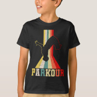 Parkour Freerunner Traceur Retro Freerunning Manne