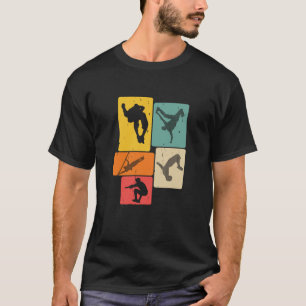 Parkour Freerunner Traceur Retro Freerunning T-shirt