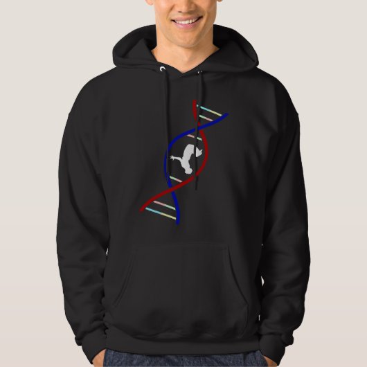 Parkour Freerunning DNA DNS backflip freestyle acr Hoodie (Voorkant)