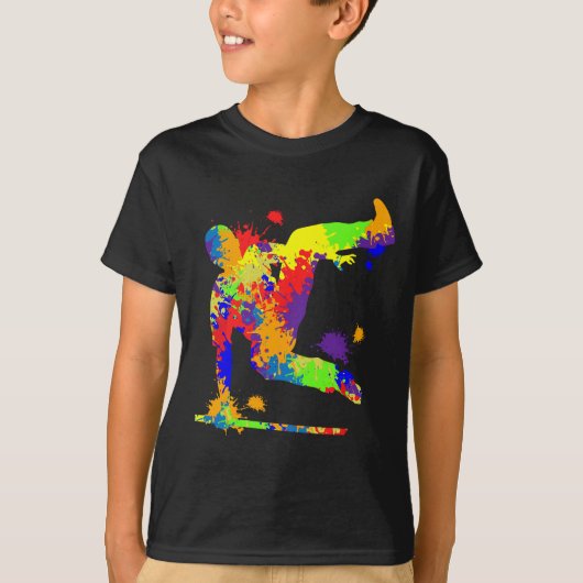 Parkour Freerunning Freerunner Traceur Boys T-shirt (Voorkant)