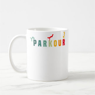 Parkour Freerunning Sports Parkour Shirt Runner Fu Koffiemok