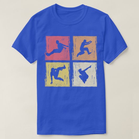 Parkour Freerunning Street Workout Acrobat 2 T-shirt (Design voorkant)