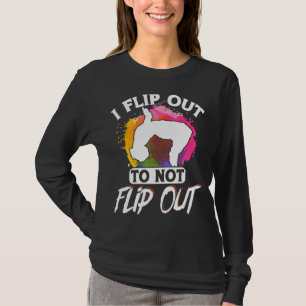 Parkour Freerunning Traceur Athlete Backflip I Fli T-shirt