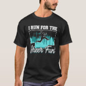 Parkour Freerunning Traceur Athlete I run for the T-shirt (Voorkant)