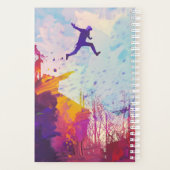 Parkour Gratis Running Moderne Sport Planner (Achterkant)