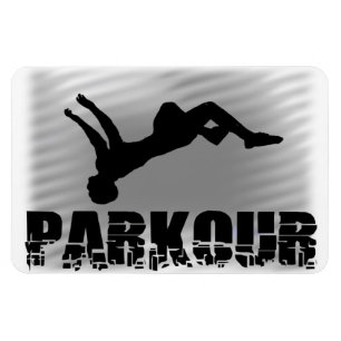 Parkour Gymnast Magneet