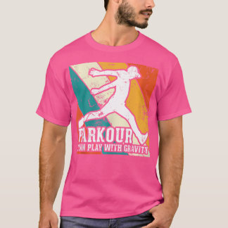 Parkour Ik Kan Spelen Met Zwaartekracht Vintage Gr T-shirt
