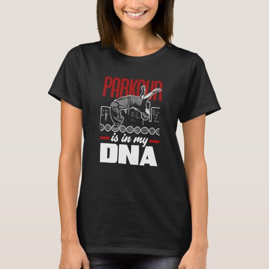 Parkour Is In My DNA Parkour T-shirt (Voorkant)