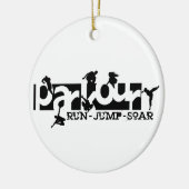 Parkour Keramisch Ornament (Links)