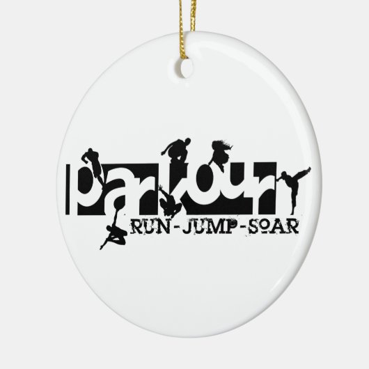 Parkour Keramisch Ornament (Links)