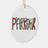 Parkour Keramisch Ornament (Rechts)