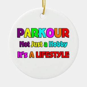 PARKOUR KERAMISCH ORNAMENT
