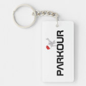 Parkour Kerst Sleutelhanger (Voorkant)