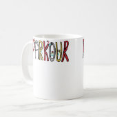 Parkour Koffiemok (Voorkant links)
