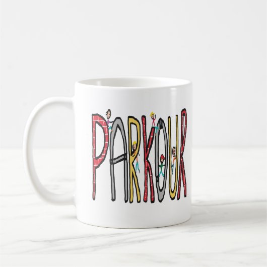 Parkour Koffiemok (Links)