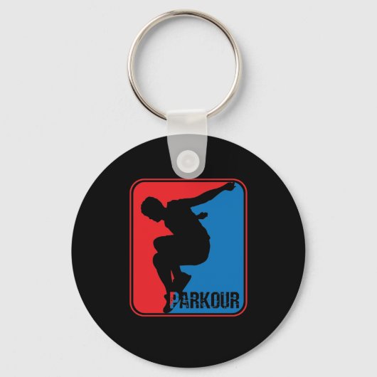 parkour Logo Sleutelhanger (Voorkant)