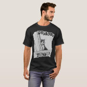 Parkour Master Grappige Punk Kitty Ontwerp T-shirt (Voorkant volledig)