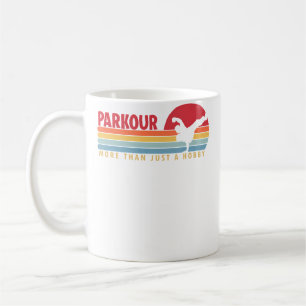 Parkour Meer Dan Een Hobby Trainingsmuur Rennen Tr Koffiemok