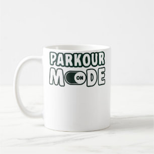 Parkour Modus Aan Vrijloop Parkour Koffiemok