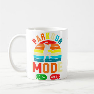 Parkour Modus Backflip Freerunning Parkour Cadeaus Koffiemok