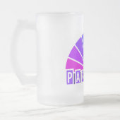 PARKOUR-mok - kies stijl en kleur Matglas Bierpul (Links)