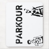 Parkour Mousepad Muismat (Voorkant)