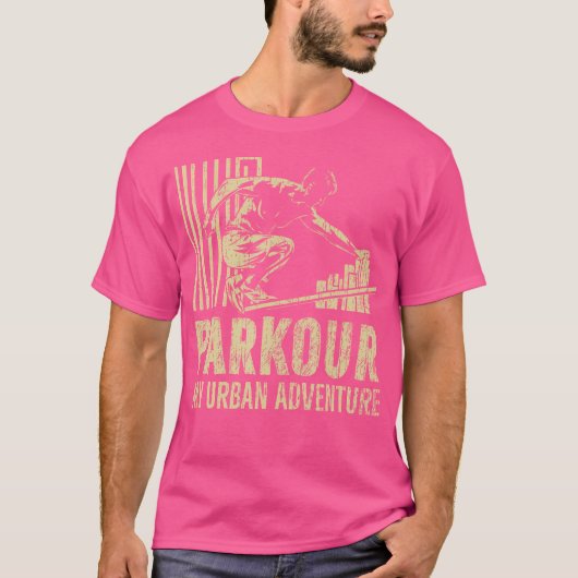 Parkour My Urban Adventure Parkour T-shirt (Voorkant)